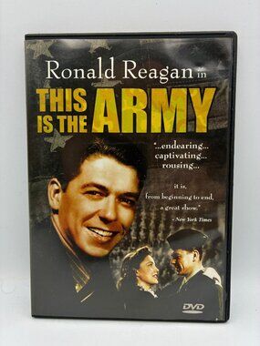 This Is The Army DVD Ronald Reagan 1943 Comedy Musical WWII Digiview Productions